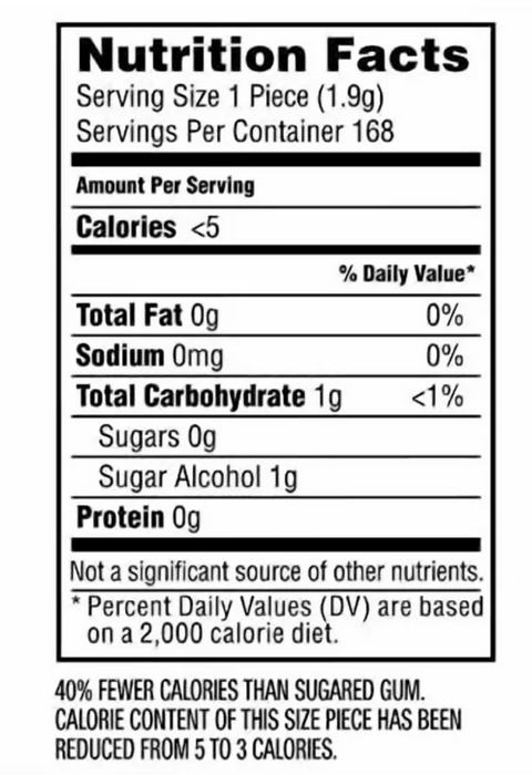 Orbit Sugar-Free Wintermint Gum, 32 oz (12 count, 14 Pieces per Pack, 168 Pieces Total)