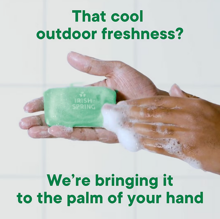 Irish Spring Original Bar Soap, 20 Count (4 oz Each) - 12 Hour Freshness, 5 lb