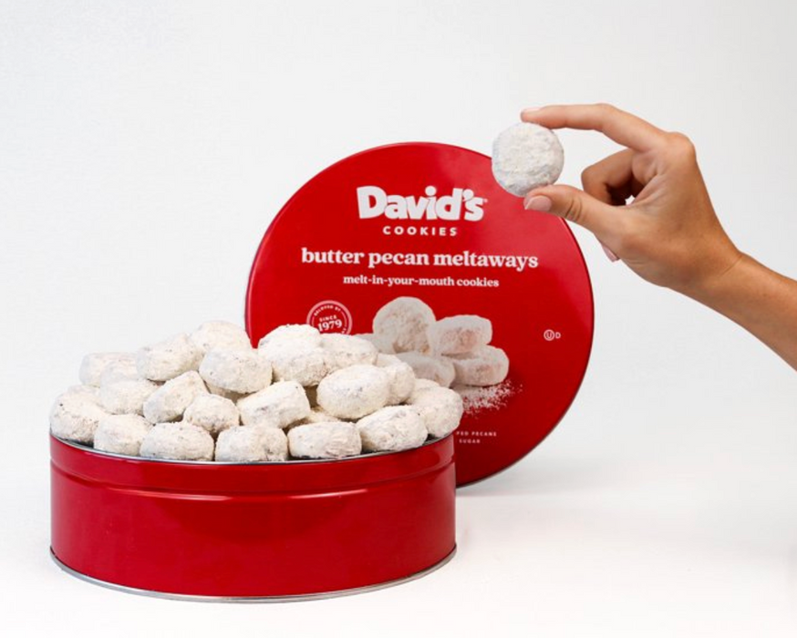 Davids Butter Pecan Meltaways 48 oz