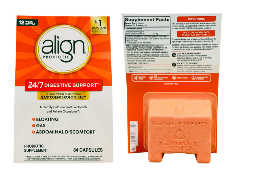 Align Probiotic Supplement 84 cspsules — Syessa