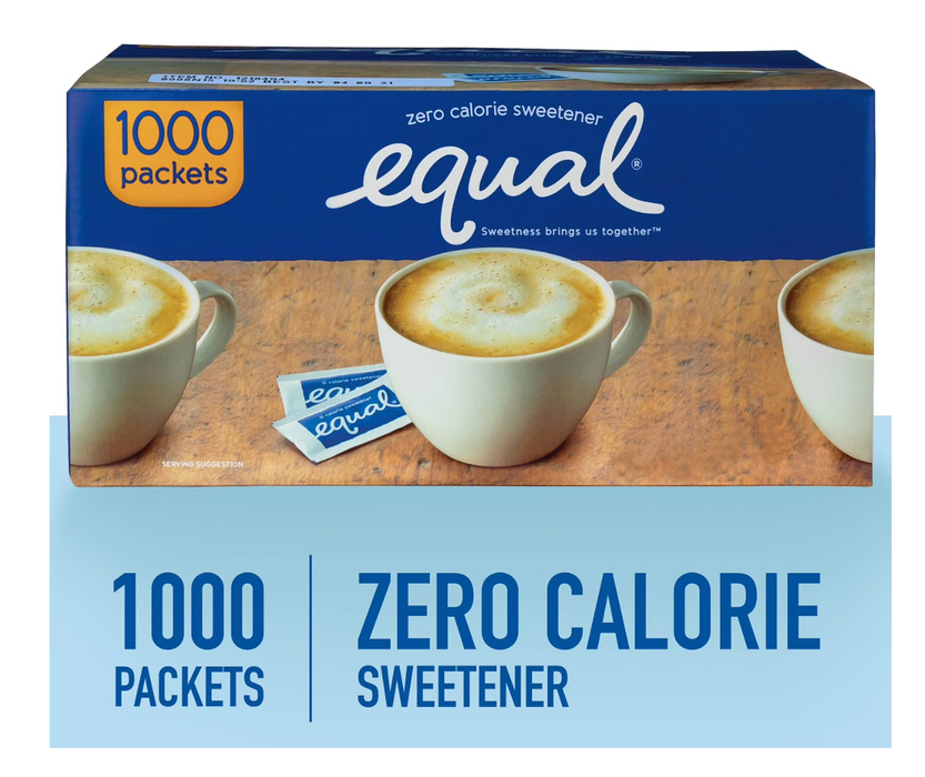 Equal 1000ct Zero Calorie Sweetener Packets