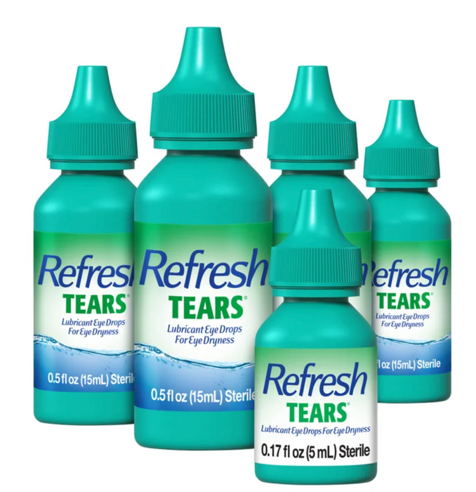 Refresh Tears Lubricant Eye Drops 4+1 Bonus Multi-Pack, 65 ml.