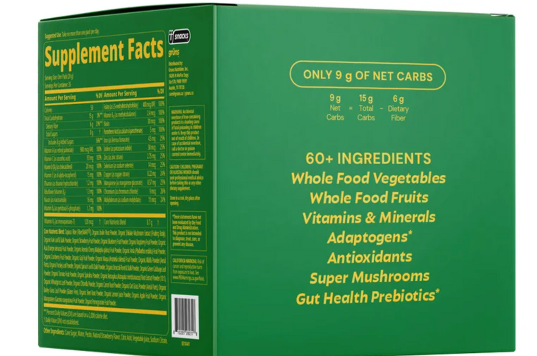 Grüns 35 Pack Adult Greens Gummies