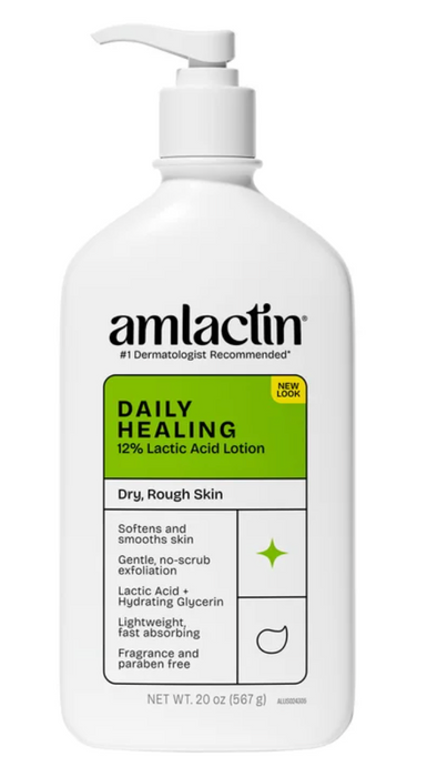Amlactin 20 oz Daily Healing Lotion with 12% Lactic Acid