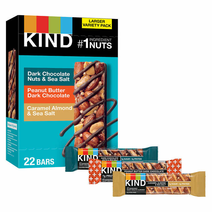 Kind -  Variety Pack, 1.4oz, 22-count - Granola Bars