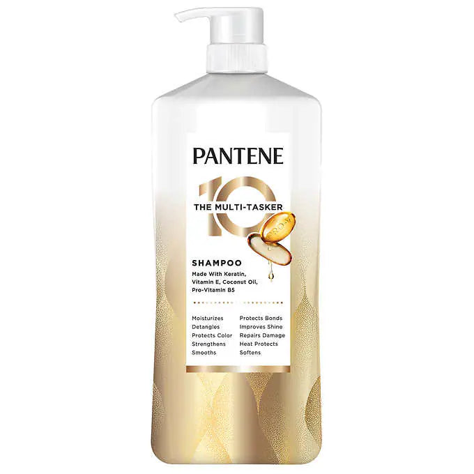Pantene Multi-Tasker 10 Shampoo 38.2 FL Oz