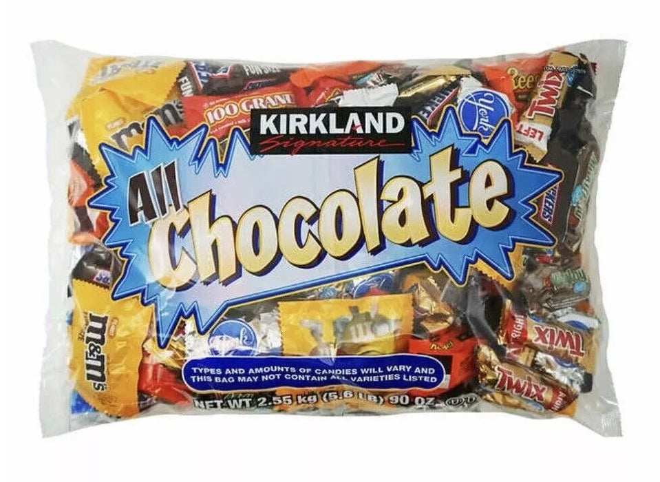 Kirkland Signature All Chocolate Bag, 90 oz (5.60 lb)