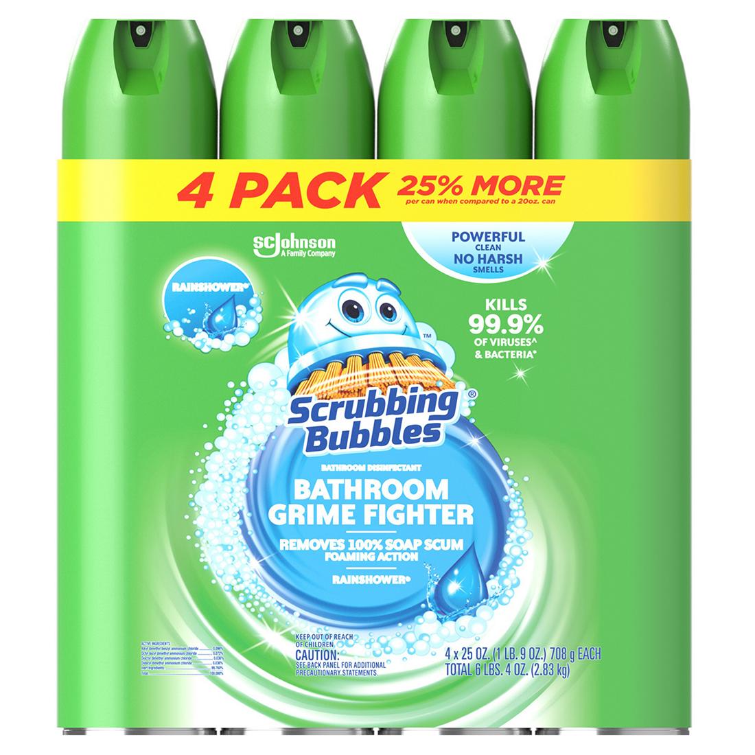 Scrubbing Bubbles, Variety Pack, 4-count