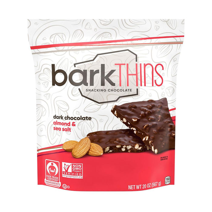 barkTHINS (20 oz.) Dark Chocolate Almond With Sea Salt