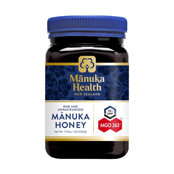Manuka Health Raw Manuka Honey, MGO 263+, 17.6oz.