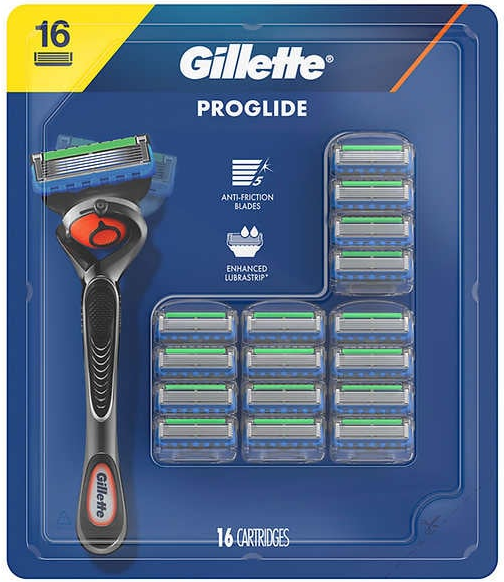 Gillette ProGlide Cartridge Refills, 16-count