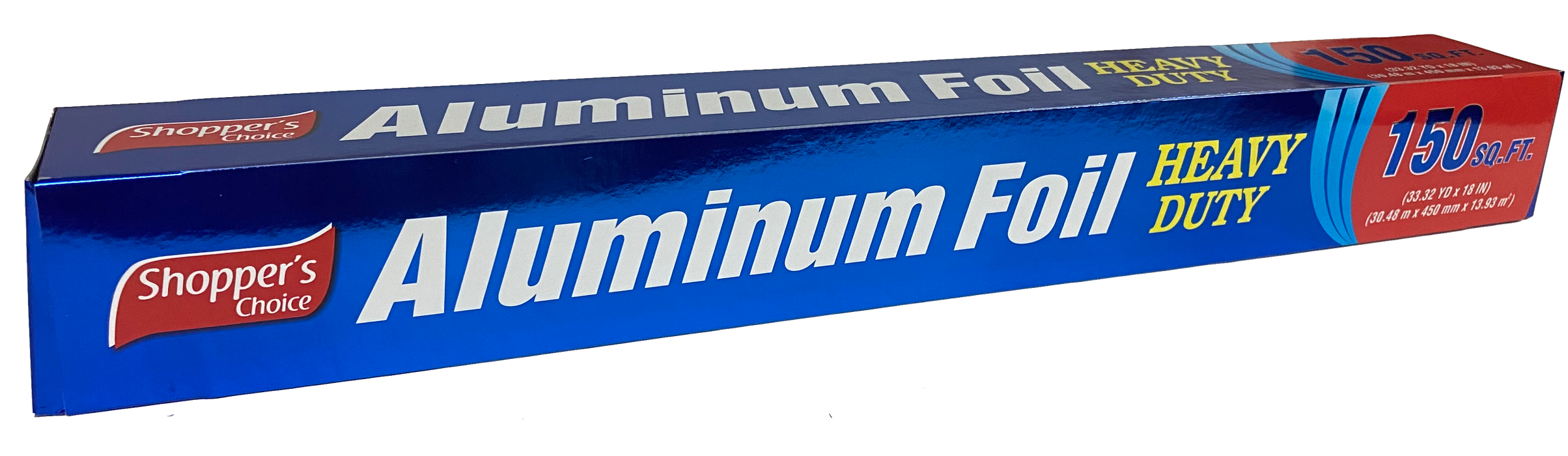 Shopper's Choice Heavy Duty Aluminum Foil 150sqft