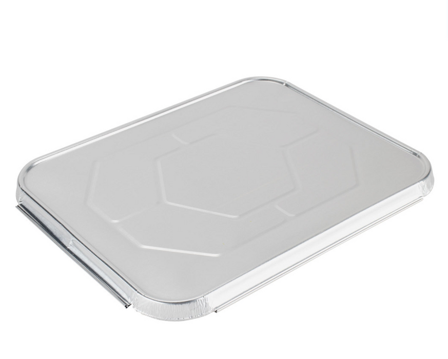 1/2 Size Foil Deep Steam Table Lid (Pack of 100)