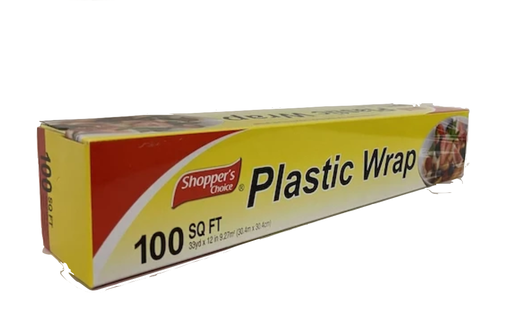Shopper's Choice Plastic Wrap 100 Sq. Ft.