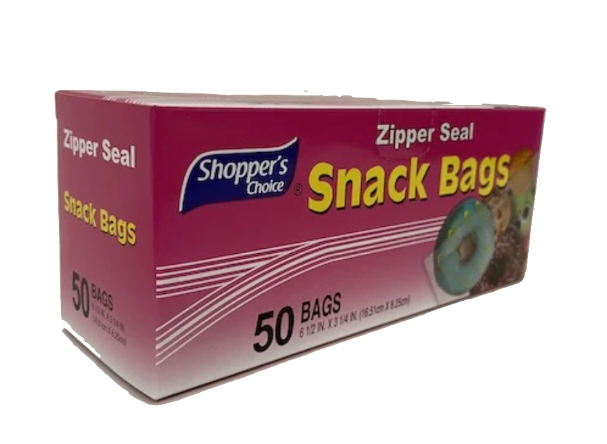 Shopper's Choice Snack Bag 50ct