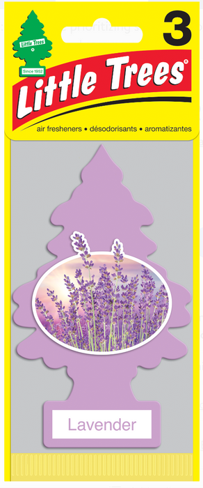 Little Trees Car Airfreshner Lavender (3 Pack)