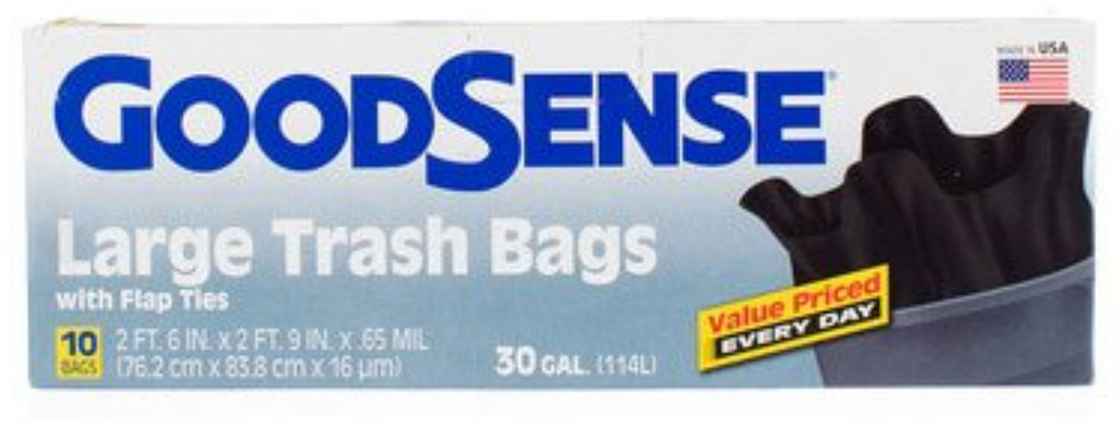 10ct 33gal Trash Bag