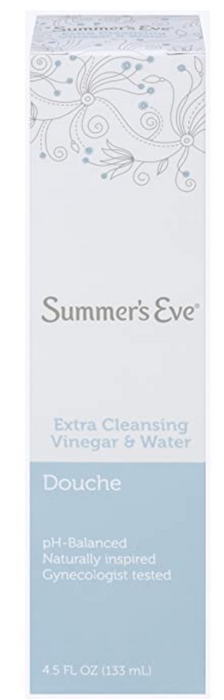 Summer's Eve Extra Cleansing Vinegar & Water Douche 4.5 oz