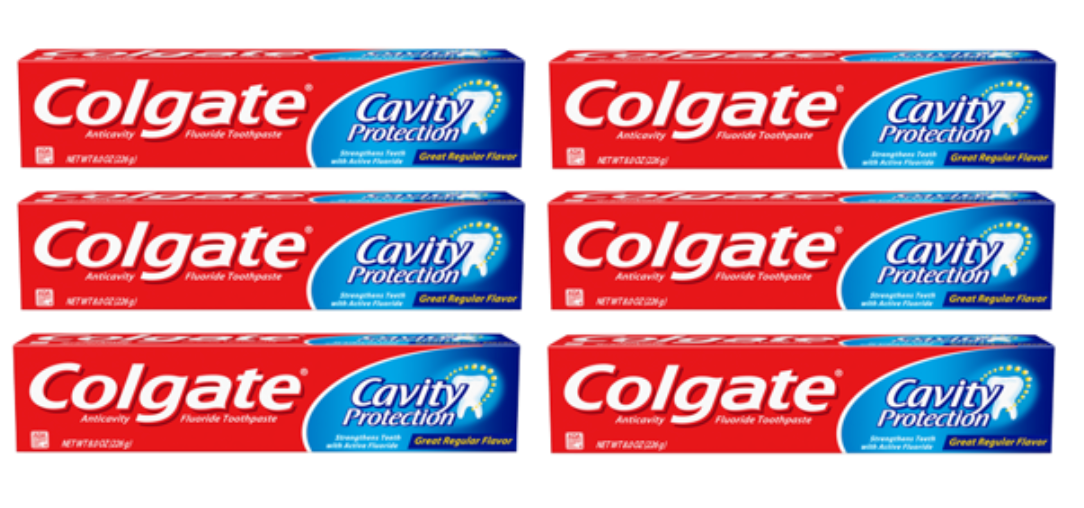 Colgate Cavity Protection Toothpaste 8oz (6 Pack)