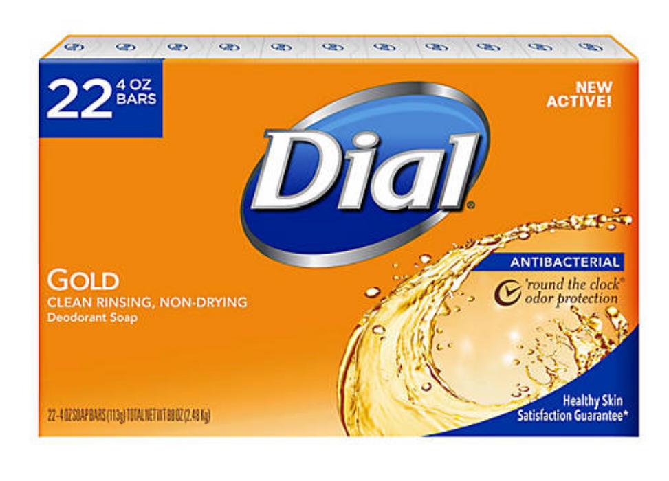 Dial  22ct./4 oz Gold Antibacterial Bar Soap