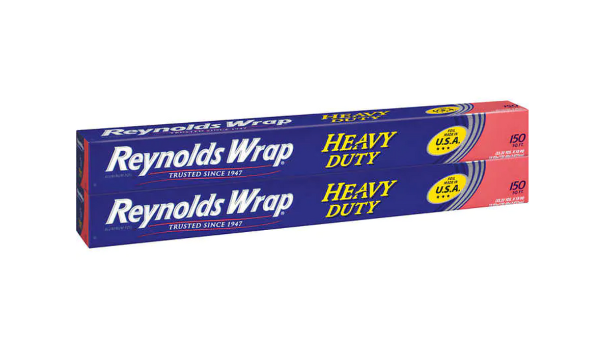  Reynolds Wrap Aluminum Foil, Heavy Duty, 50 sq ft, (2 pack) :  Health & Household