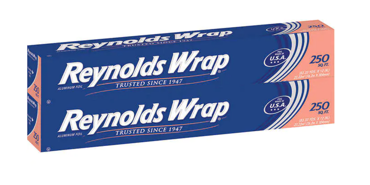 Reynolds Wrap Standard Aluminum Foil, 250 Square Feet