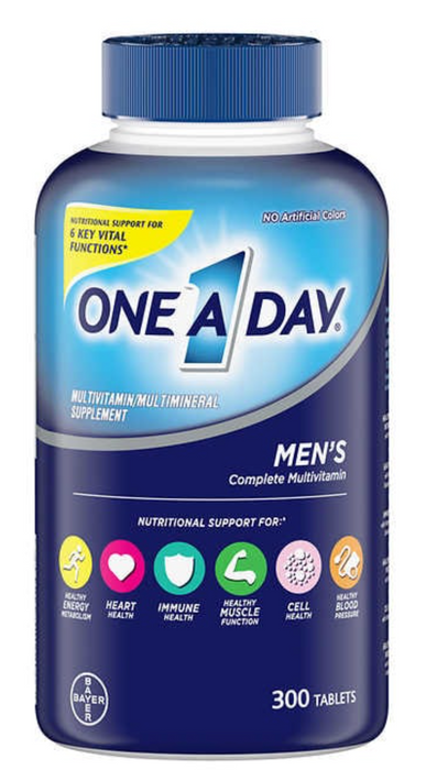 One A Day Men's 300 Multivitamin Tablets