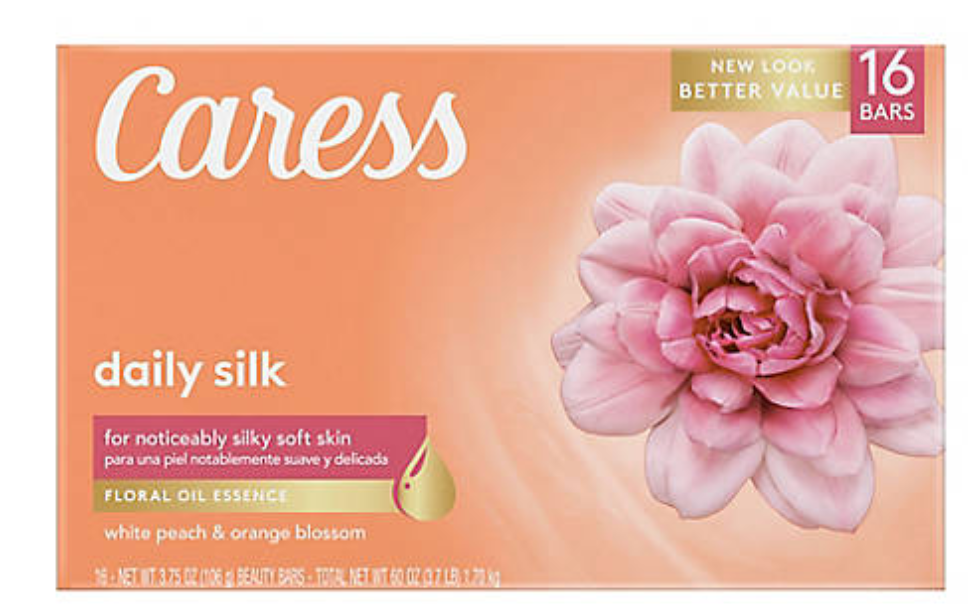 Caress 16ct Bar Daily Silk Soap