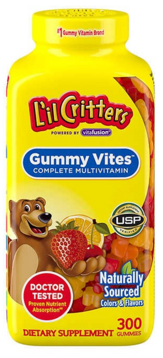 L'il Critters Gummy Vites, 300 Gummy Bears