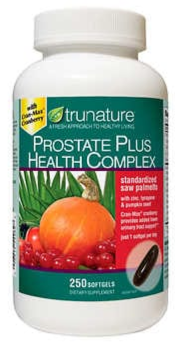 Trunature  Prostate Plus Health Complex   320mg - 250 softgels