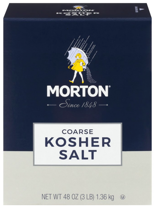 Morton Coarse Kosher Salt, 3 lbs