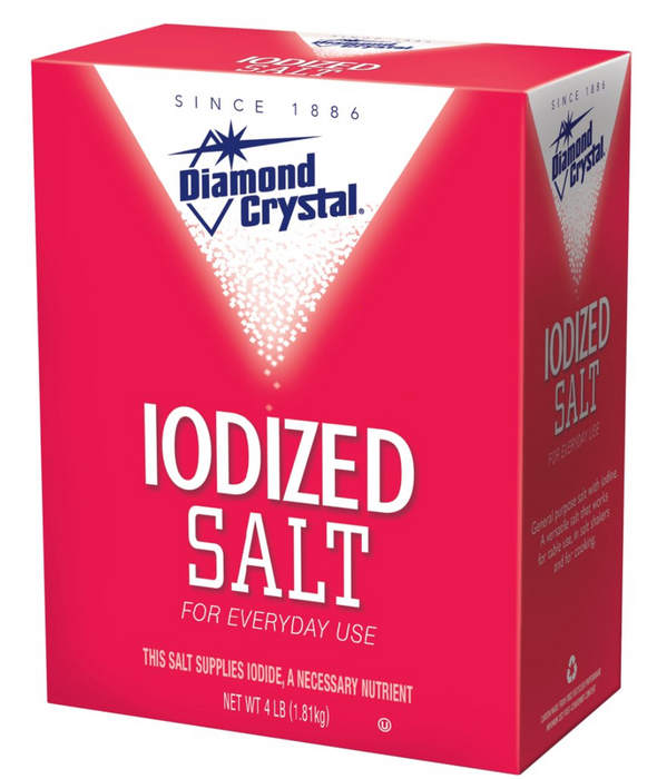 Diamond Crystal Iodized Salt 4 lb.