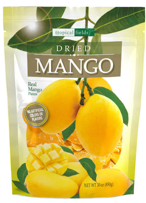 Tropical Fields Dried Mango, 30 oz