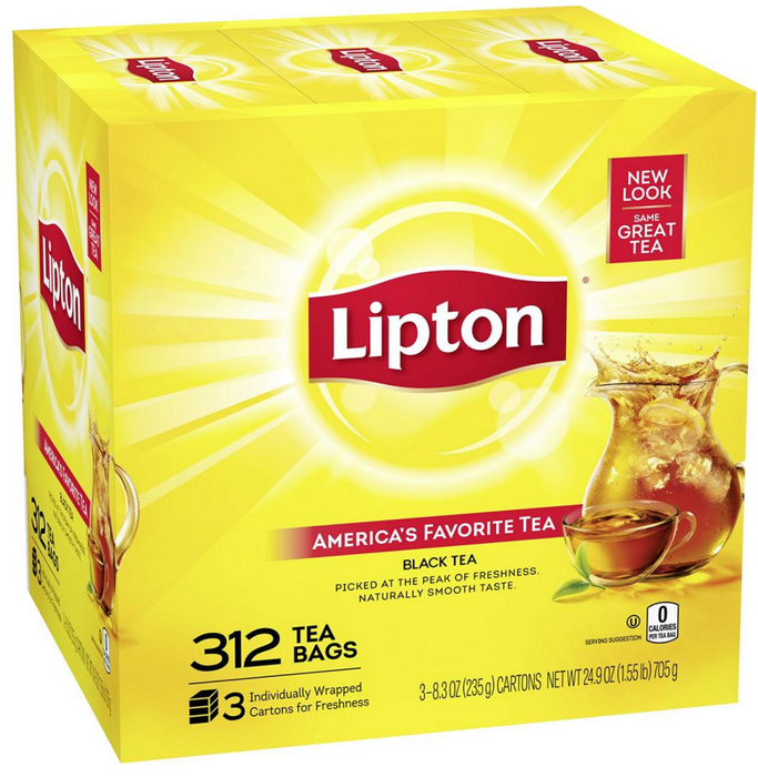 Lipton Tea Bags, 312 ct.