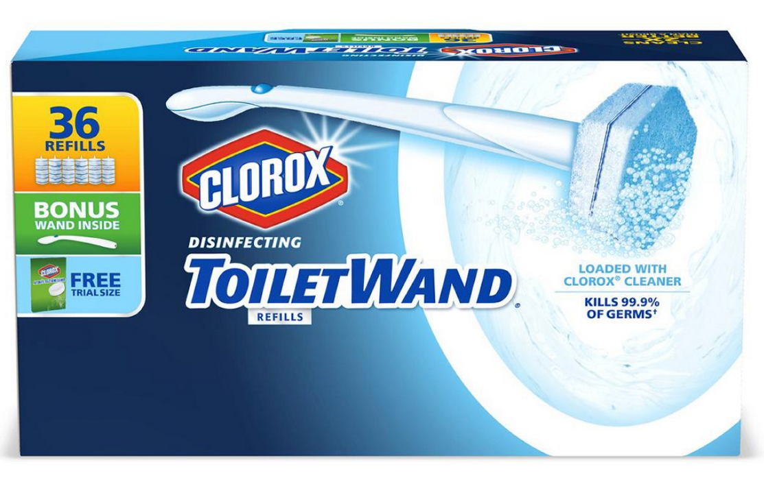 Clorox Toiletwand with 36 Disposable Cleaning Heads