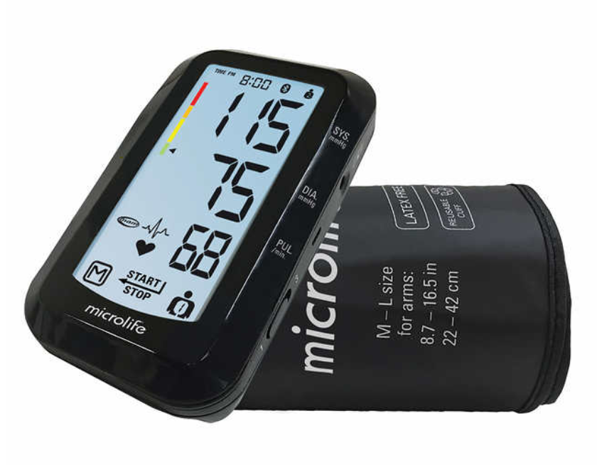 Microlife Bluetooth Upper Arm Blood Pressure Monitor with Irregular Heartbeat Detection