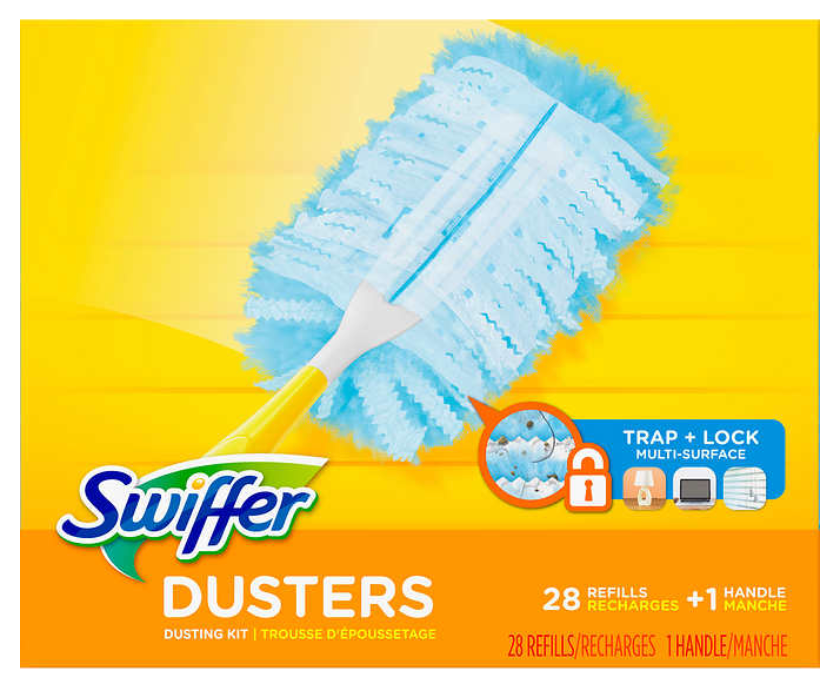 Swiffer Duster Dusting Kit, 1 handle & 28 refills