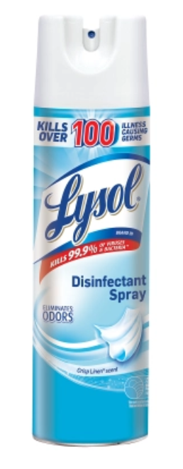 Lysol Disinfectant Spray Crisp Linen 19oz.