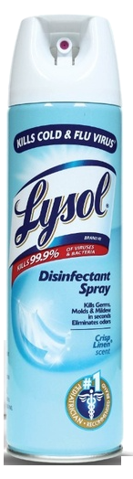 Lysol Disinfectant Spray Crisp Linen 6oz.