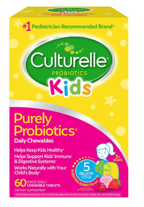 Culturelle Kids Probiotic, 60 Chewable Tablets
