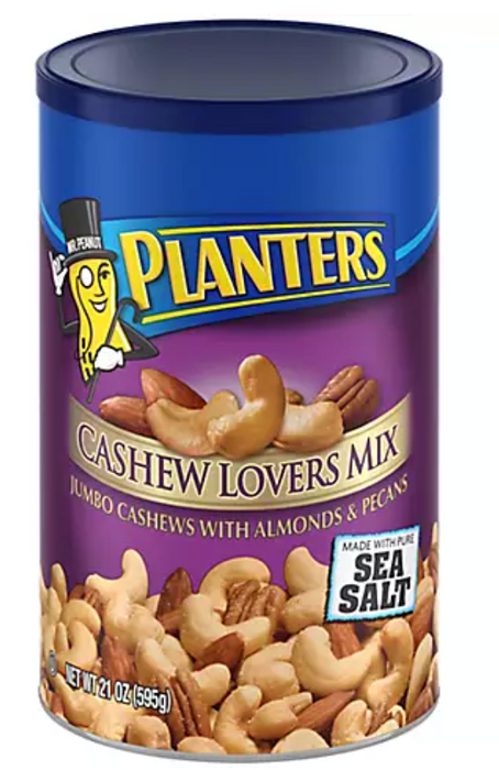Planters Deluxe Mix 21oz - Cashews, Almonds & Pecans