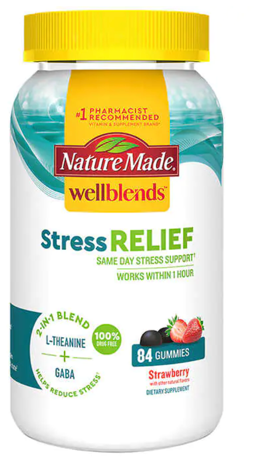 Nature Made Wellblends Stress Relief, 84 Gummies — Syessa