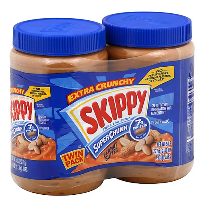 Skippy Chunky Peanut Butter 2/48 oz