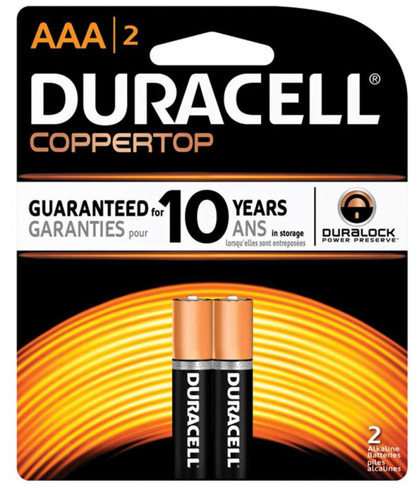Duracell AAA 2 Pack