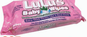 Lulu's Baby Wipes 80ct. Pink