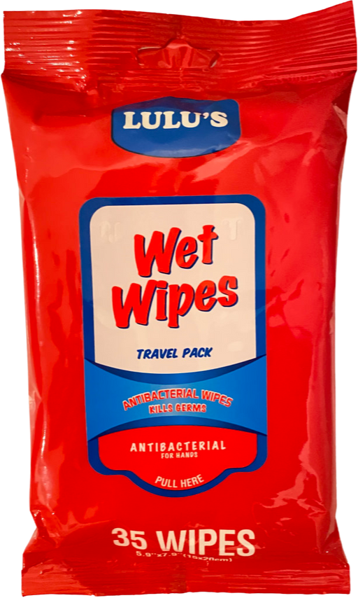 Antibacterial wet best sale wipes travel packs