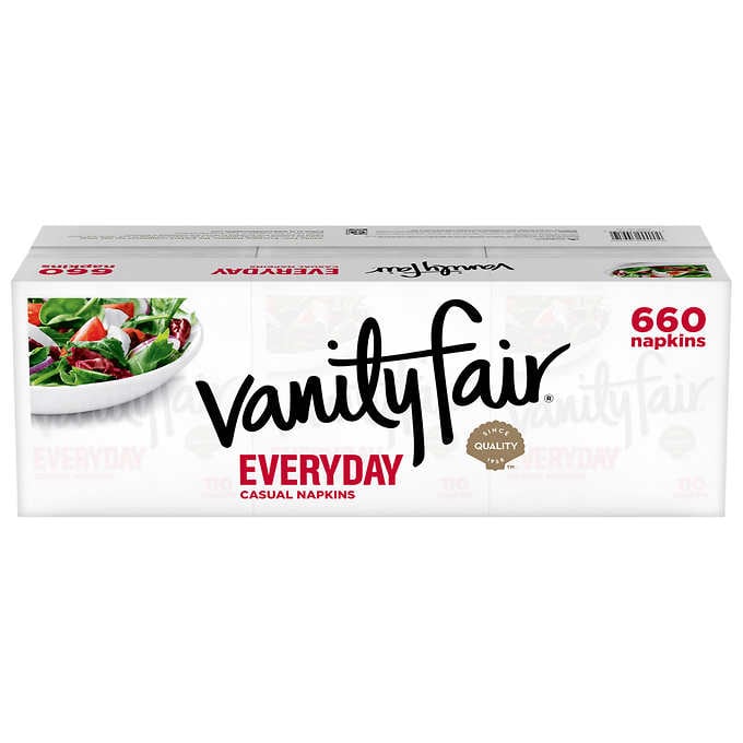 Vanity Fair (2-Ply, 110-count, 6-pack) Everyday Napkin