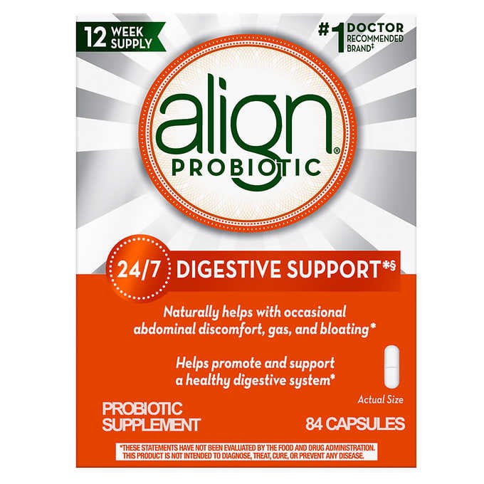 Align Daily Probiotic Digestive support 84 capsules