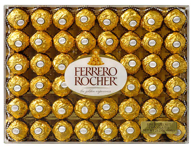Ferrero Rocher 48 ct. Fine Hazelnut Chocolates, 21.2 oz