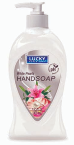 Lucky Pearl Liquid Soap 13.5 Fl Oz White Pearls
